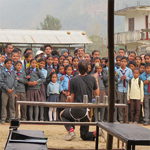 Expedición Payasos Sin Fronteras, Nuwakot-Nepal, Diciembre 2015